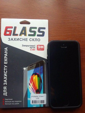 Захисне скло фірми "GLASS" на iPhone . . фото 2