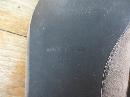 Стоковая обувь, привезена из Испании. Внутри полностью натуральная кожа. Снаружи. . фото 8
