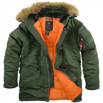 Американские куртки Аляска Alpha Industries. 
Модель: N-3B Slim Fit Parka. 
В . . фото 4