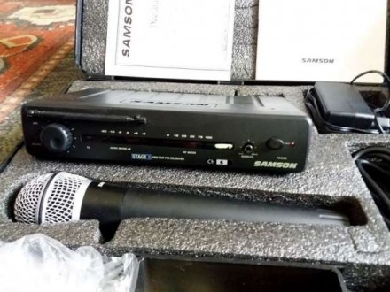 Продам радіомікрофони Samson Stage 5 VHF привезені з Європи.Як нові!!! Майже не . . фото 4
