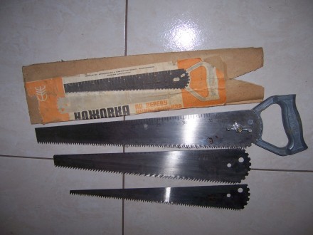 Продам новый качественный набор ножовок по дереву ,пр-ва Орловского завода. В на. . фото 4