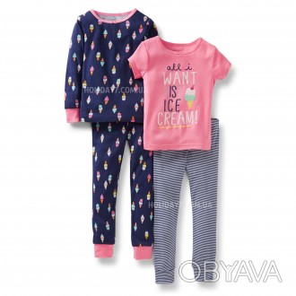 В наличии комплекты с 2-их пижамок для девочки Carters (США) возраст 3-5 лет

. . фото 1
