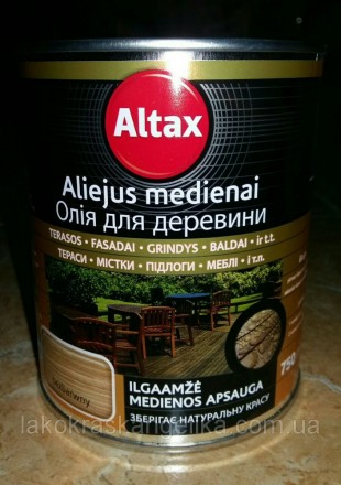 Декоративное защитное масло ALTAX на тунговой основе. (0,75)

Высококачественн. . фото 4