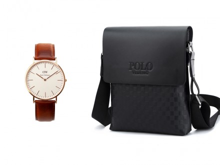 Мужская сумка POLO- это стильная сумка с элегантным деловым дизайном. Выглядеть . . фото 2