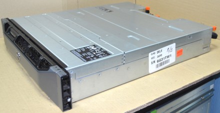 Описание: Дисковая полка Dell PowerVault MD1220 2.5", 24 отсека для SAS или SATA. . фото 3