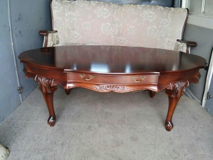 Чудесный стол в стиле барокко  (германия). В идеальном состоянии, доп фото и вид. . фото 2