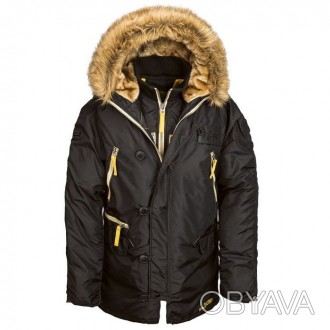 Куртка Аляска N-3B Inclement Parka Alpha Industries. 
В наличии цвет: черный, о. . фото 1