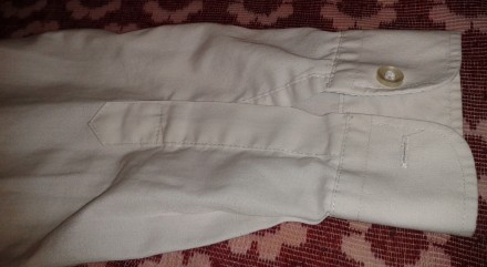 Белая рубашка BHS (British Home Stores) с длинным рукавом для школьницы 12 лет. . . фото 4