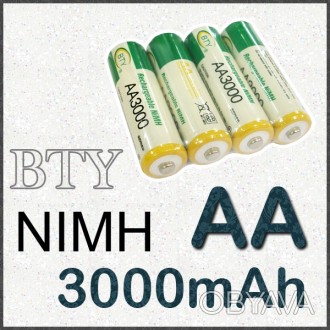 Состав: NIMH Тип батареи: AA Размер батареи (прибл.): 5 см х 1.4cm (50mmx14mm) Н. . фото 1