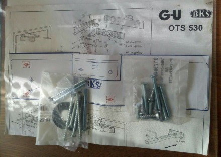 Пластина монтажная GU BKS OTS 510/530
используется с доводчиками GU BKS OTS 510. . фото 5