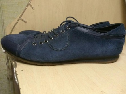 Продаются в хорошем состоянии замшевые туфли - синий замш. Очень красивые и стил. . фото 5