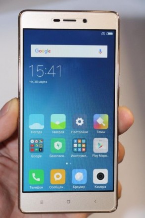 Xiaomi Redmi 3S 32GB (Gold), идеал, дисплей под стеклом с первого дня, ни одной . . фото 2