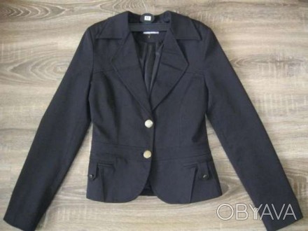 Продам женский черный пиджак в идеальном состоянии, одевался всего несколько раз. . фото 1