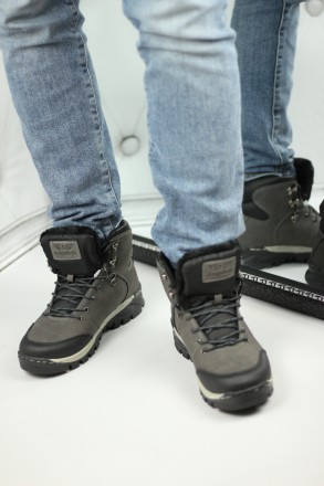 Мужские зимние ботинки
Материал: эко - кожа, искусственный мех, 
платформа: 4 . . фото 2