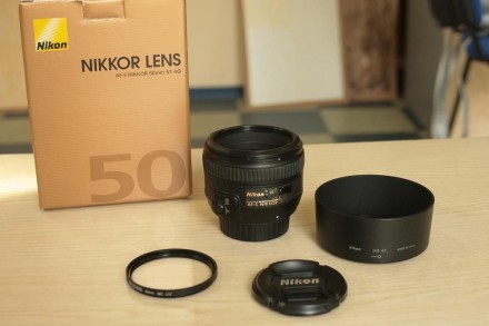 Продам отличный фикс Nikon AF-S NIKKOR 50mm 1:1.4 G Один хозяин. Состояние отлич. . фото 5