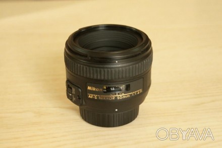 Продам отличный фикс Nikon AF-S NIKKOR 50mm 1:1.4 G Один хозяин. Состояние отлич. . фото 1