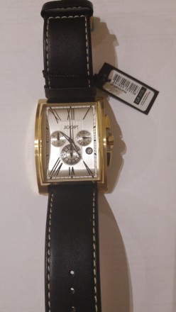 Мужские наручные часы Joop XL Chronograph Quartz Leather JP100331F04. . фото 3