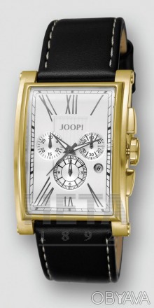 Мужские наручные часы Joop XL Chronograph Quartz Leather JP100331F04. . фото 1