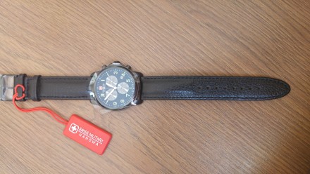 Swiss Military Hanowa orologio da uomo. Cronografo, multifunzione (data e giorno. . фото 3