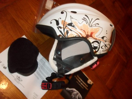 Новый немецкий шлем для занятий горными лыжами , сноубордингом . 
Размер M-L ( . . фото 9