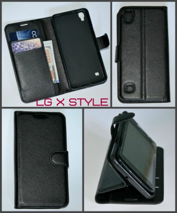 В наявності чохли-книжки для LG X Cam (K580) та LG X Style (K200).
Чохол надіва. . фото 4