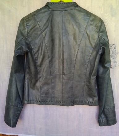 Куртка Armani Exchange, 100% кожа 
Замеры: 
Длина от воротника: 51 см. 
Плечи. . фото 3