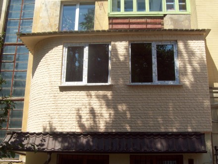 Балконы. Расширение опорной плиты (демонтаж старой).Металлоконструкция под стекл. . фото 3