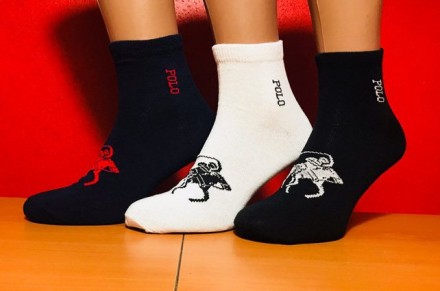 Фирменные носки Tommy Hilfiger. Сделано в Турции. Состав 95% хлопок, 5% лайкра. . . фото 9