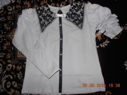 Блуза для девочек с длинным рукавом+ вышивка
Полотно:фуликра отбеленная пенье
. . фото 3