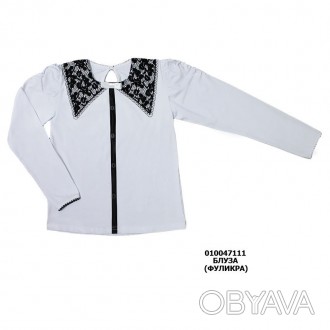 Блуза для девочек с длинным рукавом+ вышивка
Полотно:фуликра отбеленная пенье
. . фото 1