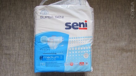 Продам памперсы для взрослых SUPER SENI Medium 2 и 3 размер, поштучно.В наличии . . фото 3