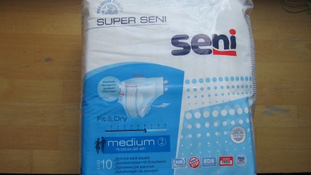 Продам памперсы для взрослых SUPER SENI Medium 2 и 3 размер, поштучно.В наличии . . фото 2