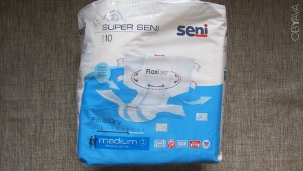 Продам памперсы для взрослых SUPER SENI Medium 2 и 3 размер, поштучно.В наличии . . фото 4