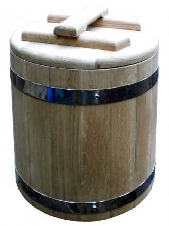 Кадки для солений - это деревянные бочки конусной формы для квашения и соления п. . фото 4