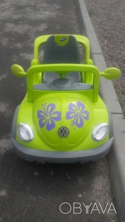 Детский электромобиль Geoby . В хорошем состоянии, крепкий пластик, куплен новый. . фото 1
