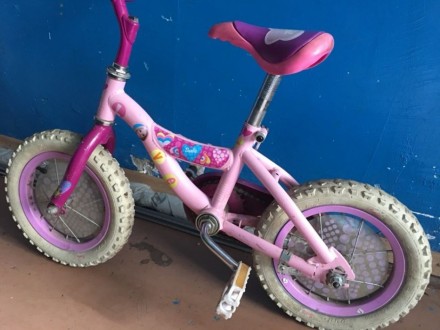 Продам велосипед для девочки. Диагональ колёс 12’’. В хорошем техническом состоя. . фото 3