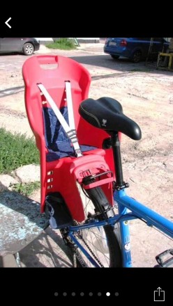 Помогу подобрать и Установлю детское кресло на Ваш велосипед для ребенка 
до 6 . . фото 6