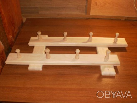 Вешалка банная 8 крючков
Вешалка может быть использована в комнате отдыха, в па. . фото 1