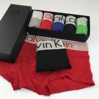 Отличный подарок для ваших мужчин. набор мужских трусов Calvin Klein (5шт в упак. . фото 3