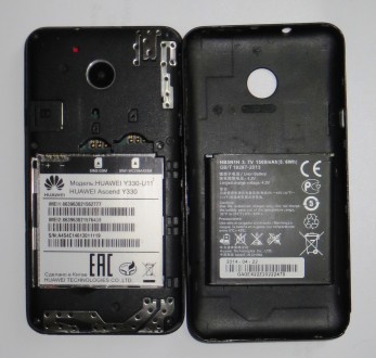 Телефон Huawei Ascend Y330-U11 Black для аматорів або на запчастини, жуужить, ін. . фото 4