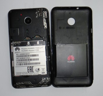 Телефон Huawei Ascend Y330-U11 Black для аматорів або на запчастини, жуужить, ін. . фото 5