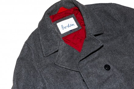 Теплая шерстяная куртка пальто Boden, размер  L
Состояние отличное, одето неско. . фото 6