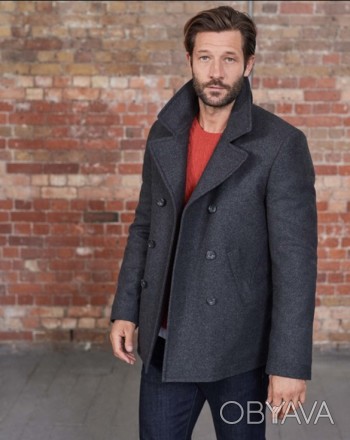 Теплая шерстяная куртка пальто Boden, размер  L
Состояние отличное, одето неско. . фото 1