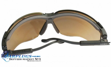Универсальные прозрачные очки защитные Uvex Genesis S3203 (США)  от американской. . фото 3