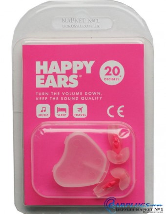 Беруши многократного действия Happy Ears Natural Sound идеальны для использовани. . фото 3