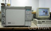 Газовый хроматограф HP 4890A Hewlett Packard (США) колонки, генератор водорода к. . фото 2