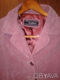 Продам куртку женскую, размер 48 (14/42 европейский), натуральная замша, цвет - . . фото 3