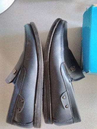 Продам туфли на мальчика к школе, тёмно-синего цвета, размер 29, стелька 18, 5 с. . фото 4