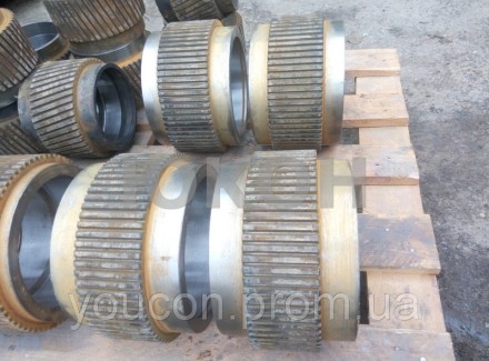 Обечайки для пресс гранулятора ГТ-520
(d-250 мм, рабочая поверхность нарезная и. . фото 4