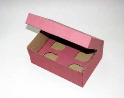 Коробка 250*170*80мм (на 4 або 6 кекси). . фото 3